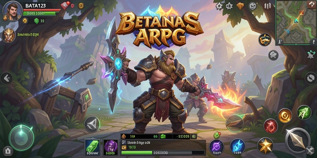 Tampilan menakjubkan dalam gameplay ARPG BATA123.