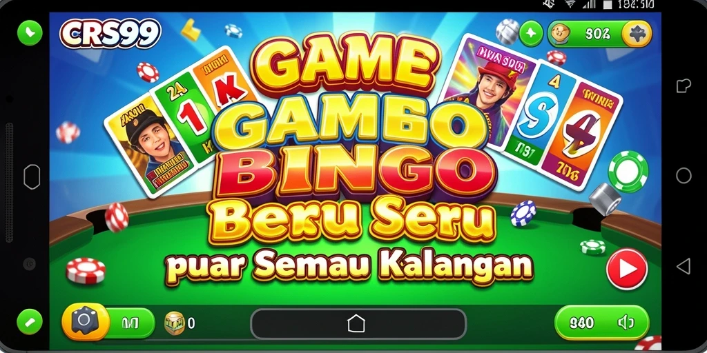 Screenshot CRS99 menampilkan pemain yang asyik bermain Bingo.