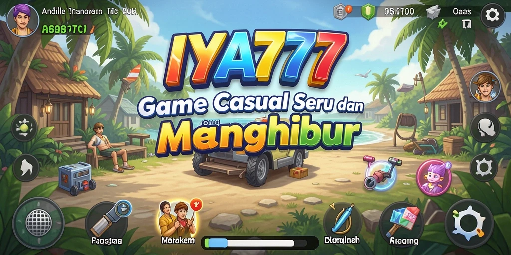 Tampilan gameplay seru dan penuh warna dari IYA777.