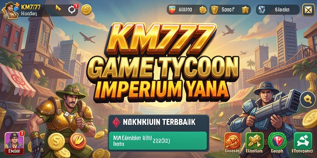 Tampilan gameplay yang menarik dan penuh strategi dalam KM777.
