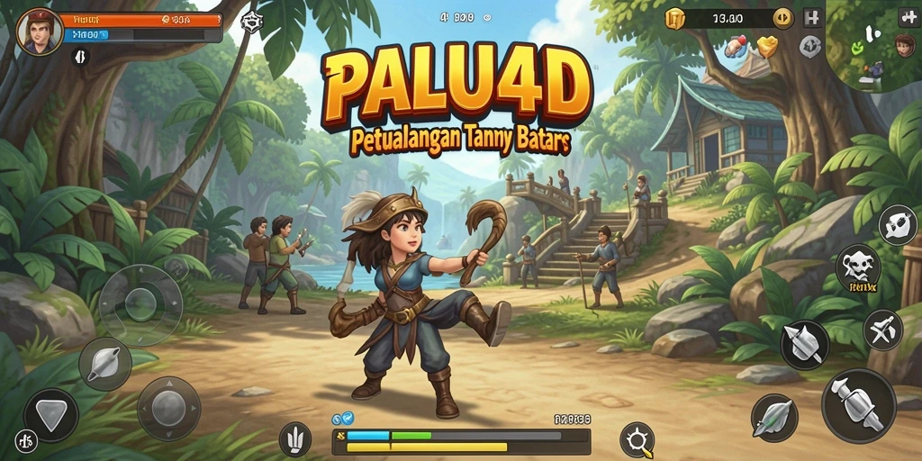 Tampilan gameplay PALU4D dengan petualangan penuh tantangan.