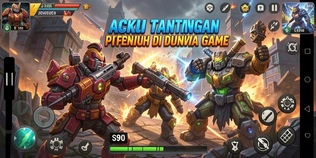 Tampilan gameplay S80 yang penuh aksi dan seru.