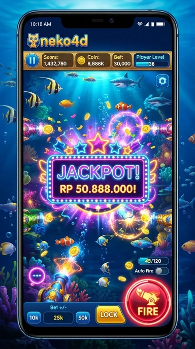 Antarmuka pengguna yang intuitif di neko4d.